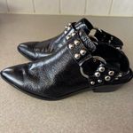 Rebecca Minkoff  Korlyn Studded Preppy Witchy Whimsigoth Patent Leather Mules 7.5 Photo 4
