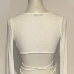 PaperMoon  Crop Top‎ White - Size S. Photo 2