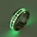 Glow in The Dark Gold Batman Ring Photo 1
