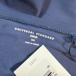 Universal Standard Swim Bikini Bottoms Blue High Rise Ruched 2XL / 30-32W New Photo 2