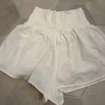 Aerie White  Crossover Shorts Photo 3