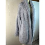 Barefoot Dreams Barefoot Dream Long Boucle Coatigan in Light Blue. Size 2X Photo 1
