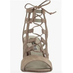 Kensie Shoes Womens Size 8.5 Suede Block Heel Sandals Strappy Lace Up Gladiator Photo 2