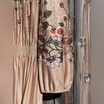 Vintage 1970 JERELL OF TEXAS Floral Dress Tan Size undefined Photo 9