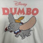 ZARA  x Disney Dumbo Cross-Stitch Graphic Tee Short Sleeve Shirt Women’s Large Photo 1