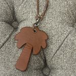 Coach Green Palm Tree Keychain/Bag Charm Photo 2