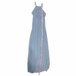 Show Me Your Mumu Amanda Maxi Bridesmaid Wedding Dress Sleeveless Blue Steel XXS Photo 9