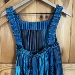 NWT Ananta Romper Woman's L/XL Patchwork Teal Blue Black Pockets Boho Hippie Size undefined Photo 4