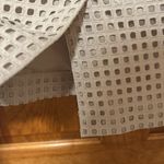 Banana Republic Bannana Republic Elegant Cream Eyelet Pencil Lined Skirt Sz 4-EUC Photo 3