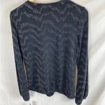 NWT INC International Concepts Sparkle Surplus Top Size Small Black Photo 5