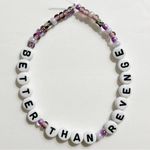 Handmade Friendship Bracelet Speak Now Better Than Revenge Photo 0