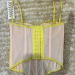 Urban Outfitters Yellow Corset Top Photo 4