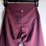 Lululemon  Align High Rise Leggings 25' size 4 Burgundy Photo 3
