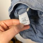 J.Crew  Chambray Button Down Denim Shirt Sz S Photo 4