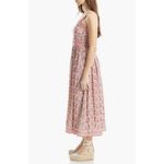 Max Studio 💕 Print Fit & Flare Maxi Dress Claret/Cream Paisley Harmony Large NWT Photo 3