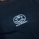 Bad Bunny Flame Shirt Black Photo 2