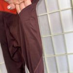 Athleta  Tenacity Athletic Athleisure Gym Workout Burgundy 7/8 Leggings Small Photo 11