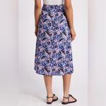 Marine layer  Ryan Slip Midi Skirt in Floral NWT size 14 Photo 2