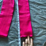 Free People NWOT  Women's Pink The Class Thick Ribbed Leggings Size Medium Photo 10