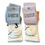 Nike Everyday Plus Dri-Fit Cotton Cushioned Crew Socks 2 Packs of 2 Size 6-10W Photo 3