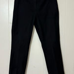 Theory  Black Classic Skinny Pants Tailored Minimalist Workwear Size 6 Photo 0