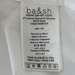 Ba&sh  Women's 100% Cotton White Joon Top - Size Small Photo 10