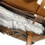 Nanette Lepore Emery Vegan Leather Tote Shoulder Bag in Whiskey Brown NWT Photo 6