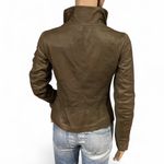 Vince Moto Brown Leather Jacket Size XS Soft Leather Boho Vibe Perfect Condition Photo 4