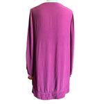 Soft Surroundings Pink Beaded Embroidered Boho Blouse Sz M Photo 7