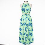 Likely  Karrica Maxi Dress Blue Floral Cut Out Print Photo 1