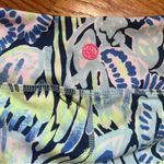 Lilly Pulitzer  Luxletic Weekender Cropped Pant Indigo Sunset Swim size small Photo 5
