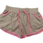 Y2k Cocorave Neon Pink Tropical Bikini Top & Swim Shorts Medium Floral Hibiscus Photo 3