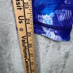 Peloton  WITH Leggings Womens Blue Tie‎ Dye & Purple Floral Reversible XS Photo 11