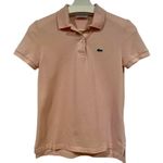 Lacoste Women’s Polo Shirt Pink Size 32 Preppy Golf Photo 1