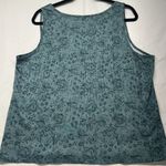 Live 2 Lounge Floral Blue Women's Top Size XL Photo 6