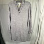 C&C California C & C California Womens 100% Linen Gray Long Sleeve Dress Tunic Size S Coastal Photo 13