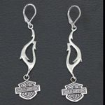 Harley Davidson Harley Earrings And Bracelet Photo 1