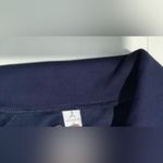 None Women's Navy Zip-Up Sweater Photo 1