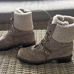 Stuart Weitzman Viking Suede Sherpa Boots Photo 3
