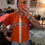 Vintage reworked Syracuse tshirt Orange Photo 0