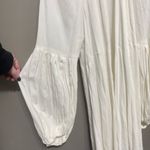 Free People  NEW‎ Drift Away Cold Shoulder Balloon Sleeves Tunic Dress Small Photo 4