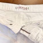 J Brand  Cut-off White Denim Shorts Photo 2