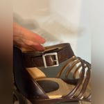 BOC Vegan Gladiator Kirra Faux Leather Strappy Sandal Brown Buckle Women’s Sz 9 Photo 10