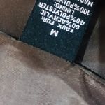 Boutique style Faux fur vest sz Medium Photo 8