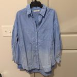 We The Free Free People  Cool & Clean Buttondown Shirt Photo 3