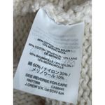 J.Crew  Chunky Knit Shawl Collar Cardigan Sweater Cream Ivory Size M Photo 7