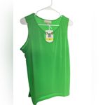 Carolyn Taylor  Vibrant Green Chain Detail Blouse Photo 1