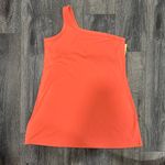 All In Motion  Coral One-Shoulder Athletic Mini Dress, Size Large Photo 2