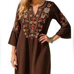 Johnny Was silk heavily embroidered Lailani dress NWT Photo 0