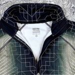 Nike  Pro Dri-FIT Black and Neon Yellow Half Zip Pullover Training Top Photo 6